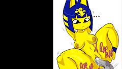 Ankha in all her glory: A Rule 34 compilation