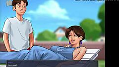 Summertime saga 127 featuring milf and big ass elements in erotic scenes