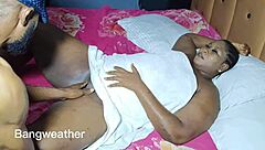 Curvy Ebony Body Takes Smooth Penetration On Bed