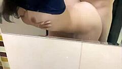 Hardcore public sex with Latina babe at a party