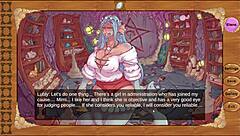 Weird goddess of sex has to save the world in magic dorm 2 psychedelic hentai game episode 1