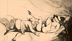 vintage drawings of erotic scenes from hentai