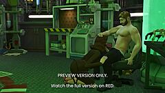 Peggy's secret affair in 3D hentai preview