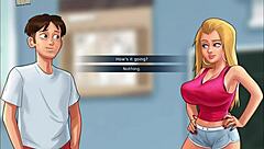 Summertime saga 127 featuring milf and big ass elements in erotic scenes