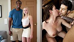 Big tits and anal sex with hot Latina wives