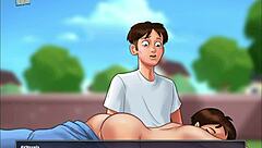 Summertime saga 127 featuring milf and big ass elements in erotic scenes