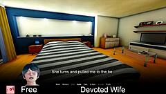 2D animated hentai with a loyal wife and an animated movie
