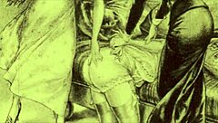 Vintage Erotic Drawings Collection From Antique Era