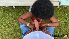 debt4k - return her debt with outdoor sex seduction