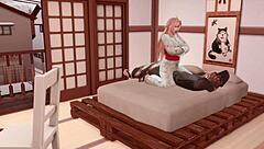 he teases me in 3d japanese hentai so i tease him back