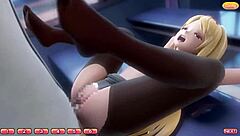 emilia's diary part 5 sex scenes in black leggings