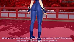 Chun-li gets a free blowjob and hardcore sex