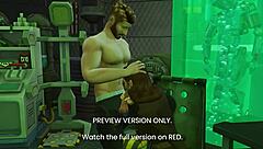 Peggy's secret affair in 3D hentai preview