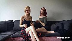 A nymphomaniac woman has a hot date with Elena