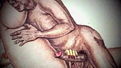 Vintage Erotic Drawings From Antique Retro Hentai Cartoons