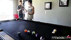 Tiny gay boy films himself in extreme muscle sex videos