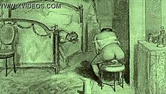 Vintage Erotic Drawings From Antique Retro Hentai Cartoons