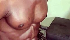 this guy bent her over with toys, making her pussy drip before cumshot