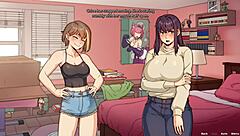 Amy Finally Rides Chloe's Huge Futa Cock In This Hentai Dating Game Benefitship