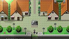 My Girlfriend Shows Her Tits And The Pervert Neighbor Takes Photos.