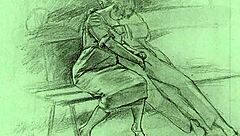 Vintage Erotic Drawings From Antique Retro Hentai Cartoons