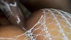 this guy bent her over with toys, making her pussy drip before cumshot