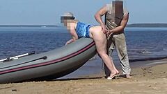 i met a lady tourist who befriended the boatman in the game