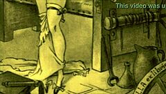 Vintage illustrations of antique erotic scenes