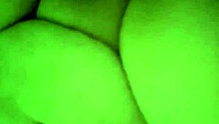 Beautiful woman with a perfect body enjoys a hot scene