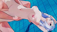 3D animated porn with big boobs and creampie scenes from Gura Gura