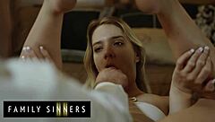 Naughty Kenna James Bent Over For Hardcore Action With Stepdad's Cock.