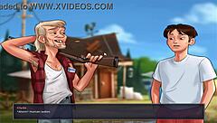 Summer time saga unc part 29 unleashes intense hentai dating scenes in anime game.