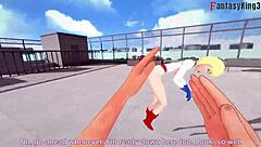 Power Girl is fucking Superman in this fantasy