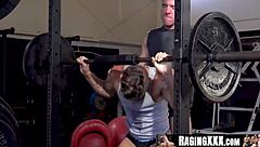 Post-workout passion turns into gay anal fuck fest