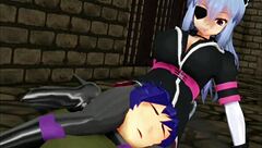 sexyvee and creamy candy share giant cock with pleasure.