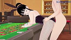 Android 18 Bunny Girl and Chi-Chi Bunny Girl Intense Sex in Dragon Ball Hentai