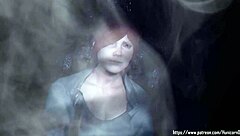 3D animated hentai with Ellie and Dina in action