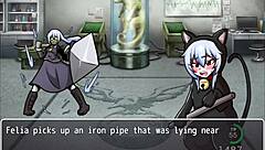 Special duty soldier Felia takes down evil organization