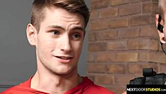 Twink Trevor Harris Deepthroats Monster Cock in Bareback Compilation.