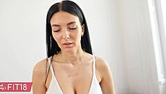 Pov All Natural Big Tits Latvian with Braces Simon Kitty Fucks Owner to Use Gym for Free - 60fps