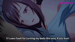 Beautiful anime babe gets a rough blowjob and hardcore sex