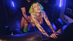 Beautiful college girl gets an orgasm