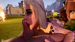 3D animated porn with hot wildlife creatures
