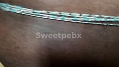 A black man has sex with a black woman from Ghana in a gay porn video called sweetpebx