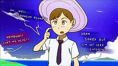 Anime girls tease with assjobs and twerking in blowjob compilation.