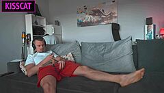 stepson pulls stepmom from work for shared bed action