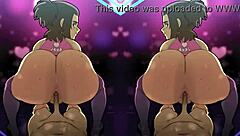 Anime girls tease with assjobs and twerking in blowjob compilation.