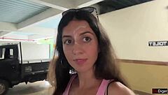 I feel so excited buying a girl anything for walking the supermarket with cum on her face