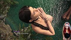 Dreamland Ep 15: Brunette Babe Outdoor Sex