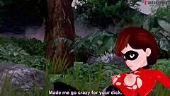 Elastigirl, How Hard Can You Fuck in Secret Mission Movie?